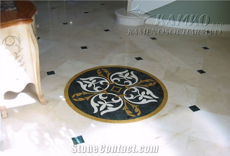Marble Tiles with Inlay
