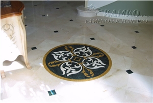 Marble Tiles with Inlay