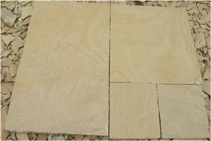 Raj Green Sandstone Paving Tile