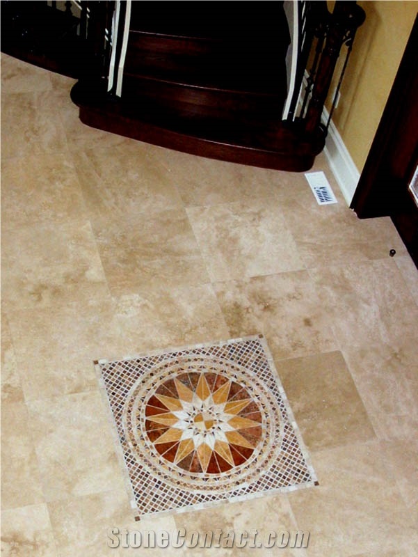 Travertino Classico Floor Tile