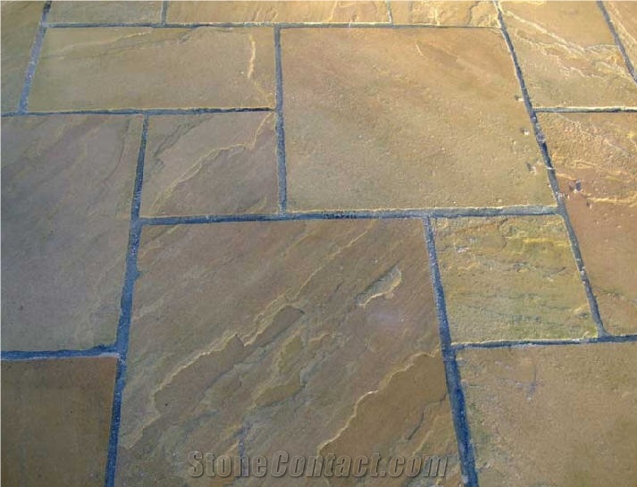 Yellow Sandstone Pattern Tile