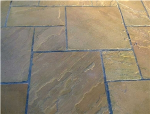 Yellow Sandstone Pattern Tile