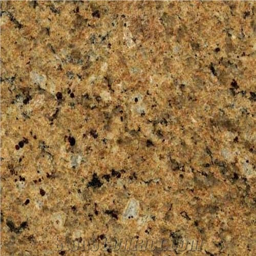 Giallo Santa Helena Granite Slabs & Tiles, Brazil Yellow Granite from ...