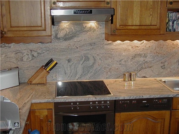 Granite Countertop - Kitchen Design, White Granite Kitchen Design