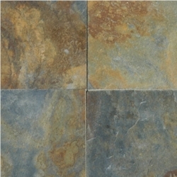 China Multicolor Slate Slabs & Tiles