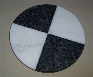 GRANITE CUTTING BOARD, Black Granite Kitchen Accessories