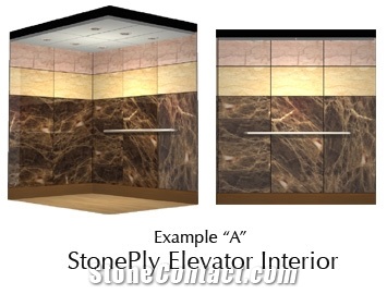 StonePly Elevator Interior