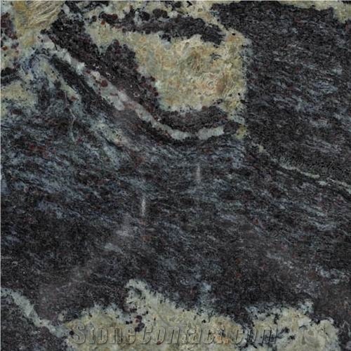 Burgandy Blue Granite Slabs & Tiles, Brazil Blue Granite