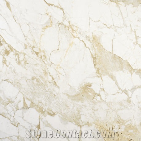 Calacatta Oro 3/4" (2cm Slab), Italy White Marble