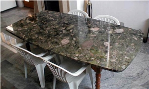 Green Marinace Granite Table Top