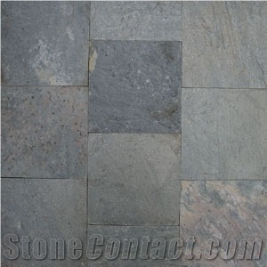Silver Green Quartzite Pattern Slabs & Tiles