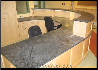 Soapstone Counters, Beleza Grey Soapstone Kitchen Countertops