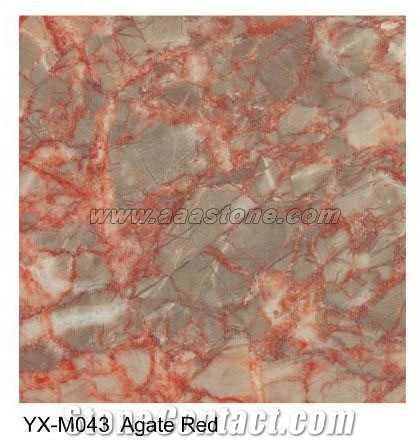 Agate Red Marble Tiles and Slabs