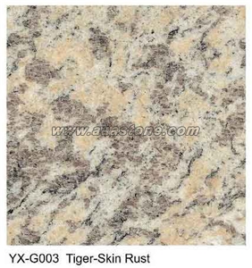 Tiger Skin Rust Granite Tile (YX-G003)