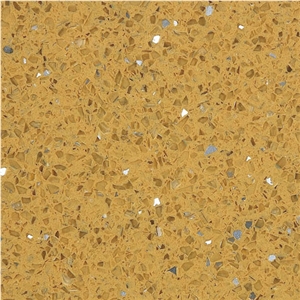 Yellow Quartz Stone Slabs&Tiles Pxqz802