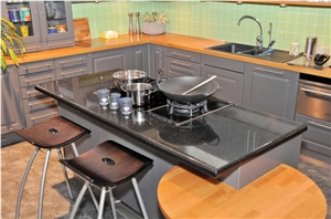 Black Granite Kitchen Countertops
