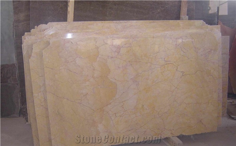 Guang Yellow Marble Slabs & Tiles, China Yellow Marble