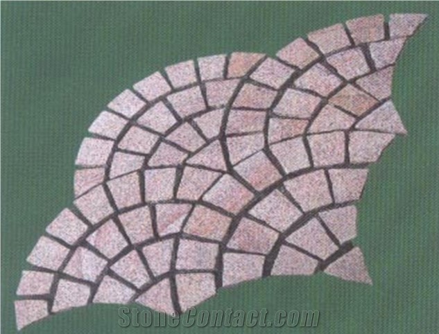 Red Granite Sector Pavers
