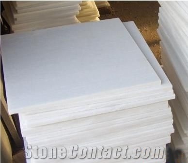 Shandong White Marble Slabs & Tiles, China White Marble