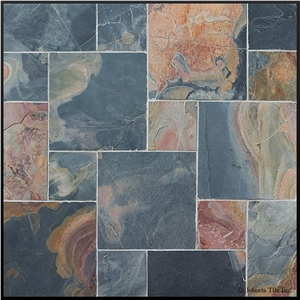 Natural Jak Slate Mosaic Tile