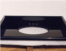 China Black Granite Vanity Top