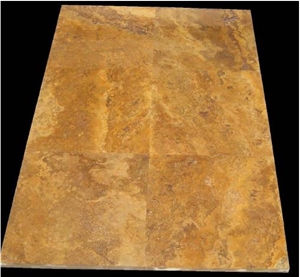 GOLD TRAVERTINE, Giallo Travertine Slabs