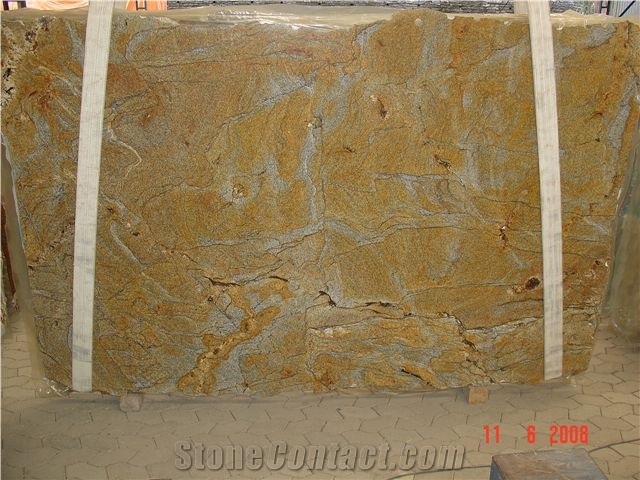 Golden Sea Limestone Slabs & Tiles, Philippines Yellow Limestone