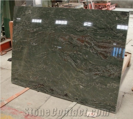 Jade Green Granite Slabs & Tiles, China Green Granite