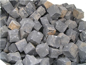 China Black Basalt Setts - Cubestone