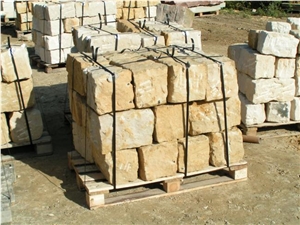 Poland Szydlowiecki Yellow Sandstone Bricks for Masonry