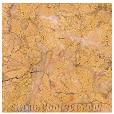 Spring Yellow Marble Slabs & Tiles, Iran Yellow Marble