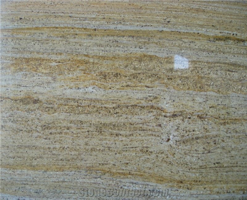 Golden Silk Granite Slabs & Tiles, China Yellow Granite