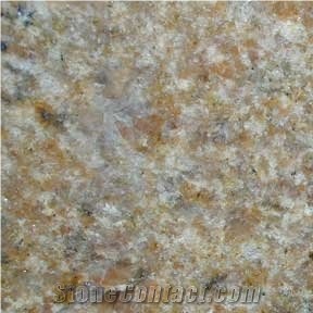 Arandis Yellow Granite, Giallo Argento Yellow Granite Slabs