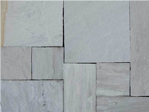 Kandla Grey Sandstone Slabs & Tiles, India Grey Sandstone