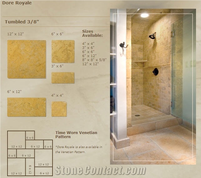 Dore Royale Limestone Bathroom Design