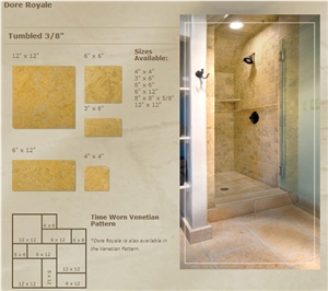 Dore Royale Limestone Bathroom Design