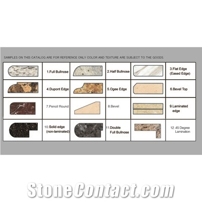 Kitchen Countertops Edge Details From China Stonecontact Com