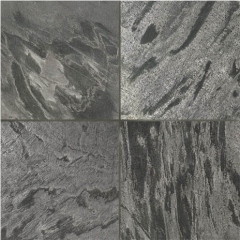 Ostrich Grey Honed Slate Slabs & Tiles, India Grey Slate