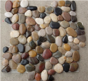 Natural Stone Pebble Mosaic