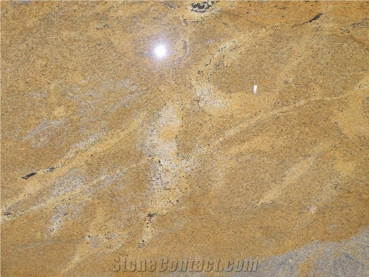 India Sahara Gold Granite Slabs & Tiles, India Yellow Granite