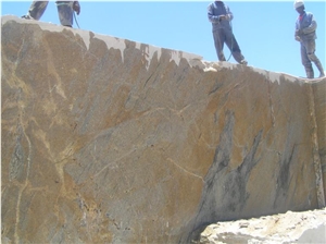 Sahara Gold Granite Block, Brazil Yellow Granite