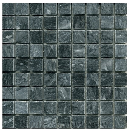 Natural Marble Mosai Grey Black