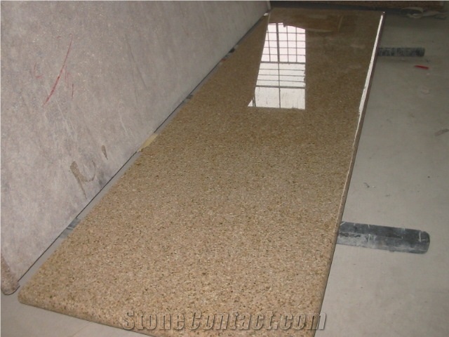Golden Sand Beige Yellow Granite Countertop From China