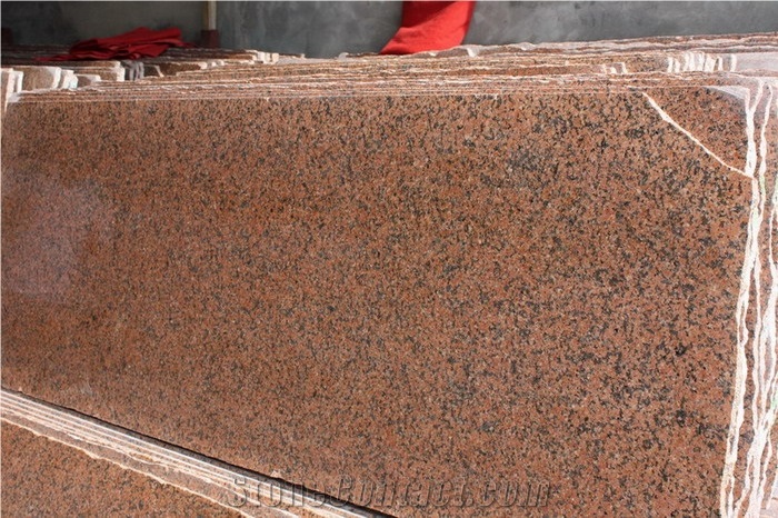 Tianshan Red Granite Slabs, China Red Granite