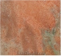 Chinese Sunglow Red Marble Tiles