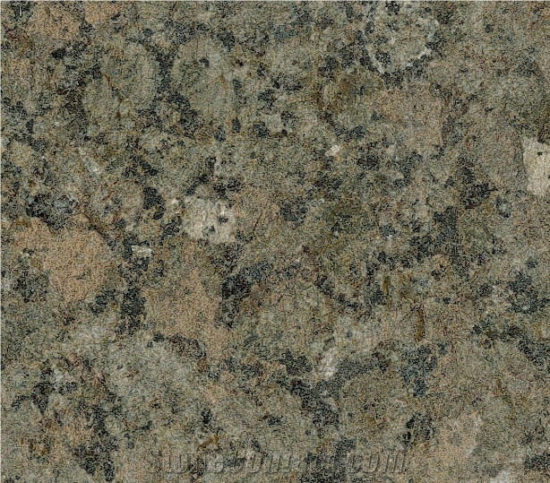 Baltic Green Granite Flamed Surface