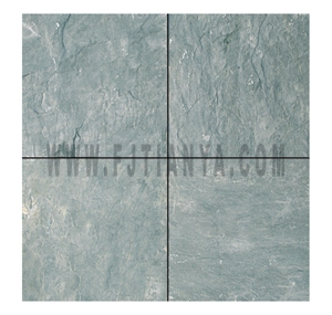 Guishun Green Slate Slabs & Tiles, China Green Slate