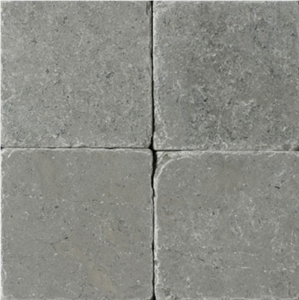 Bir Zeit Grey Limestone Tumbled Paving Tile