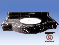 China Marquina Marble Vanity Top