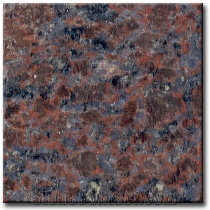 American Mahogany Granite Slabs & Tiles, United States Brown Granite